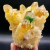 Nuovo ritrovamento giallo blu PhantomQuartz Crystal Cluster MineralSpecime250i
