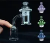 Rökningstillbehör Nya XXL Quartz Banger Nail Cyclone Spinning Carb Cap and Terp Pearl 90 Degrees For Bongs Dab Rigs1612252