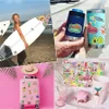 Cute 50 Pcs Waterproof Beach Style Games Vinyl Stickers for Water Bottle Laptop MacBook Computer Phone Pad Teen Girls DIY Gifts