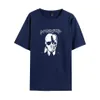 Koszulki O-Neck Kobiet Topy Tees Marka Moda Nowy Szkielet Head Drukowane Tee w Czarnym Zombie Skull Punk Rock Bawełniane Koszulki Kobiet Trend