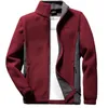 Anbican Fashion Mens Spring Jacket 브랜드 새로운 스탠드 칼라 캐주얼 재킷 남자 열 양털 코트 큰 크기 6xl 7xl 8xl 9xl t200102