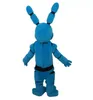 Dragon Year Deluxe Peluche Discount Vente d'usine Cinq nuits chez Freddy's FNAF Jouet Creepy Blue Bunny mascotte Costume Costume Halloween Noël Robe d'anniversaire