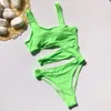 Bikini 1pc Traje de baño Mujer Corte Traje de baño Push Up Monokini Trajes de baño Ropa de playa Traje de baño para 1 T200710