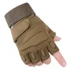 Military Tactical Full Finger Gloves Half Finger Gloves for Shooting Airsoft Motorcycle Mens Outdoor Gloves Q0114