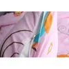 Gufo Cartoon Set biancheria da letto per bambini taglia 2/3 pezzi Set copripiumino per USA Europa 4-7 pezzi Set lenzuola lenzuola per Russia biancheria da letto rosa 201022