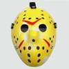 Maschere in maschera Maschera di Jason Voorhees Venerdì 13 Film horror Maschera da hockey Spaventoso Costume di Halloween Cosplay Maschere di plastica per feste6344852