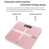 1Pcs Rechargeable Weighing Scale Male and Female Usable Digital Weight Scale LCD Display Glass Smart Electronic Scale H1229