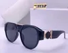 Brille Sonnenbrille 8167 Schwarz Gold Graue Linse Geometrisch Übergroße Herren-Damen-Sonnenbrille Neu mit Etikett Übergroße ovale Damen-Sonnenbrille252E