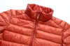 Nice Winter Down Jacket Men 80 White Duck Stand Collar Parka maschile ultraleggero Chaqueta Pluma Hombre1 Phin22