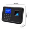 Fingerprint Access Control Biometric Time Attendance System Clock Recorder Office Employee Device