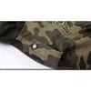 Cappotto mimetico stile primaverile Giacca uniforme militare Giacca da uomo di lusso Capispalla Cappotti Giacca militare slim denim per uomo 201118