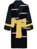 Męskie Luksusowe klasyczne bawełniane szlafrok męski szlafrok damski marki bielizna nocna kimono ciepłe szlafroki odzież domowa unisex szlafroki klw1739