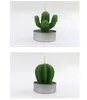 Kaarsen Home Decor Garden Drop levering 2021 12pcs Cactus Leuke mini -set Artificial Succent planten Decoratie Candle Tea Licht Kerstmis cadeau ZB