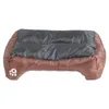 Pet Dog Bed Chaussage Maison de matériau souple Nid Paniers d'automne et d'hiver Chèse chaud pour le chat Cat LJ201028