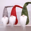 4つのスタイル名脚脚クリスマススウェーデンの置物手作りのgnomeの顔のないぬいぐるみ人形装飾品の贈り物キッズクリスマス飾りow7789055