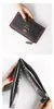 HBP New Fashion high capacity real leather bag women's multi card ultra thin bee wallet integrated long zipper