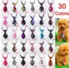 Nowy Regulowany Krawat Pet Dog Cat Teddy Pet Puppy Toy Grooming Bow Tie Necktie Ubrania Party Krawat