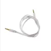 Hot Selling Colorful 3.5mm AUX Car Audio Cable för mobiltelefoner för MP3 / MP4 Smartphone PSP Praktisk