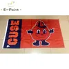Syracuse Orange Flag 3*5ft (90 cm*150 cm) Polyester Band Band Banner Decoration Flying Home Garden Flag Gifts5176694