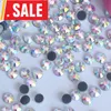 Big Promotion! 2880pcs 3mm SS12 DMC Crystal AB Iron On Hot Fix Rhinestone Clear AB Hotfix Stones for Wedding Dress Shoes Y3842