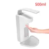 Flüssigseifenspenderpumpe Wandmontage 500 ml Plastikflasche Dusche Waschmittelspender Hand für Küche Badezimmerzubehör Y200407