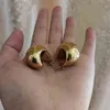 half moon earrings hoop
