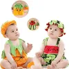 Neugeborene Mädchen Strampler Sommer Frühling Infant Kleinkind Mädchen Kleidung Langarm Tiger Baby Kostüm Baby Overall Für Mit Hut 201029