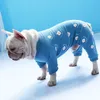 秋の冬犬服小さなミディアムSコスチュームのためのコットンペットジャンプスーツ服