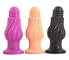 AKKAJJ Anal Toys Butt Plugs Set pour hommes et femmes Masseur de masturbation en 100% silicone médical sans danger pour le corps