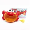 Bubble Crabs Baby Bath Toys con música Funny Bath Bubble Maker Jabón Bubble Machine Regalo para niños Kids Colorful Boys LJ201019