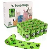 Dog Poop Bag 16 Rolls Biodegradable Pet Waste Bags with Dispenser Eco-Friendly Leak Proof Garbage Bag for cat