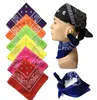 الهيب هوب bandanas منديل وشاح القطن أزياء المرأة مانحة البولكا نقطة designerscarf 21 الألوان YHM62-WLL