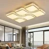 LED-Kristalldeckenleuchte einfache moderne Atmosphäre rechteckige Kristalllampe nordische Raumschlafzimmer-Wohnzimmerbeleuchtung258L