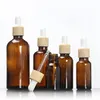 Hervulbare Glas Essentiële Olie Flessen Oogdruppellasflesjes Parfum Cosmetische Liquid Lotion Sample Storage Containers Potten met oogdruppel