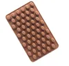 New Arrival Silicone 55 Cavity Mini Mould Coffee Beans Chocolate Sugar Candy Mold Mould Cake Decor by sea JJB14337