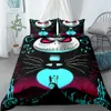 jake n sally nightmare before christmas children bedding set king queen double full twin single size bed linen set C1018