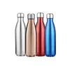 Más reciente 350 ml / 500 ml taza de vacío taza de coque de acero inoxidable botellas de aislamiento Thermoses Movimiento de moda Botellas de agua veteadas 105 J2