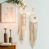 Tobestry Waiting Happie Decor Wall Tobestry Dream Catcher Macrame Psychedeliczny Witchcraft Indian Tkanina Bohemian Tapestry T200601