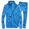 Männer Sets Sportswear Herbst 2 Stück Sets Sport Anzug Männer Jacke + Hosen Sweatsuit Männlichen Jogging Sporting Training Trainingsanzug männer Y1221