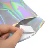 Laser Mailers Tassen Rainbow Self Geur Proof Pakketten Envelop voor mobiele telefoon Case Mobiele accessoires Kerstcadeau Express opslag Bubble Packing