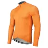 2020 Men Cycling Jersey Long Sleeve Rower Mtb Road Mountain Race Tops Rower Shirt Odzież Czerwony Czerwony Orange Blue11400644