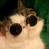 Husdjur glasögon katt solglasögon favorit uv glasögon vindtäta coola tillbehör skyddsglasögon hund levererar 15 färger ll287