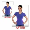 Sport Yoga Shirt Women Waist Trainer Body Shaper Modeling Belt Underbust Strap Gym Running Jogging Burn Fat Body Shaper306i