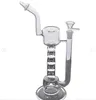 Novo design Tall Bong Hookahs Stereo Matrix perc Juntas de 14 mm Glass Bubbler Único Smoke Water pipes Oil Rigs Water Bongs Recycler Dab