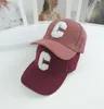 primavera Berretto da baseball donna autunno inverno nuovo velluto a coste sportivo C lettera rete rossa all'aperto con berretto rigido da uomo autunno ragazze Ball Caps 11 colori