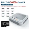 Super PSP / PS1 / N64 / DC Arcade Game Consols Console X Pro S905X WiFi Выходной Mini TV видеоплеер для двойной системы встроенные 50000 игр