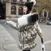 PinkyisBlack Fashion Winter Coat Jacket Womens Hooded Parkas Harm Parkas de alta qualidade Coleção longa feminina 201210
