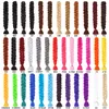 41-дюймовый одноцветный светящийся для волос оптом синтетический удлинитель волос поворот джамбо плетение Kanekalon волос бесплатная доставка