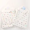 Bebek Uyku Tulumu Yatak Yaz Bebek Zarf Kundak Battaniye Wrap Yenidoğan Bebekler Koza 100% Pamuk 80/90 cm Sleepsack Swaddling 201111