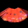 Papillon allume Tutu LED fille fête lueur jupe magique ange fée lumineux Costume cadeau d'anniversaire 20220223 Q2